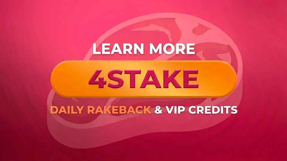 Stake Promo Code: 4STAKE for Daily Rakeback & VIP Rewards